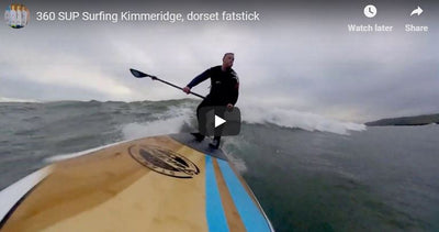 Kimmeridge SUP Surf Session with 360 Camera