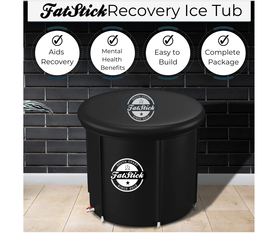 FatStick Recovery Ice Bath | Cold Water Therapy & Recovery Plunge Tub