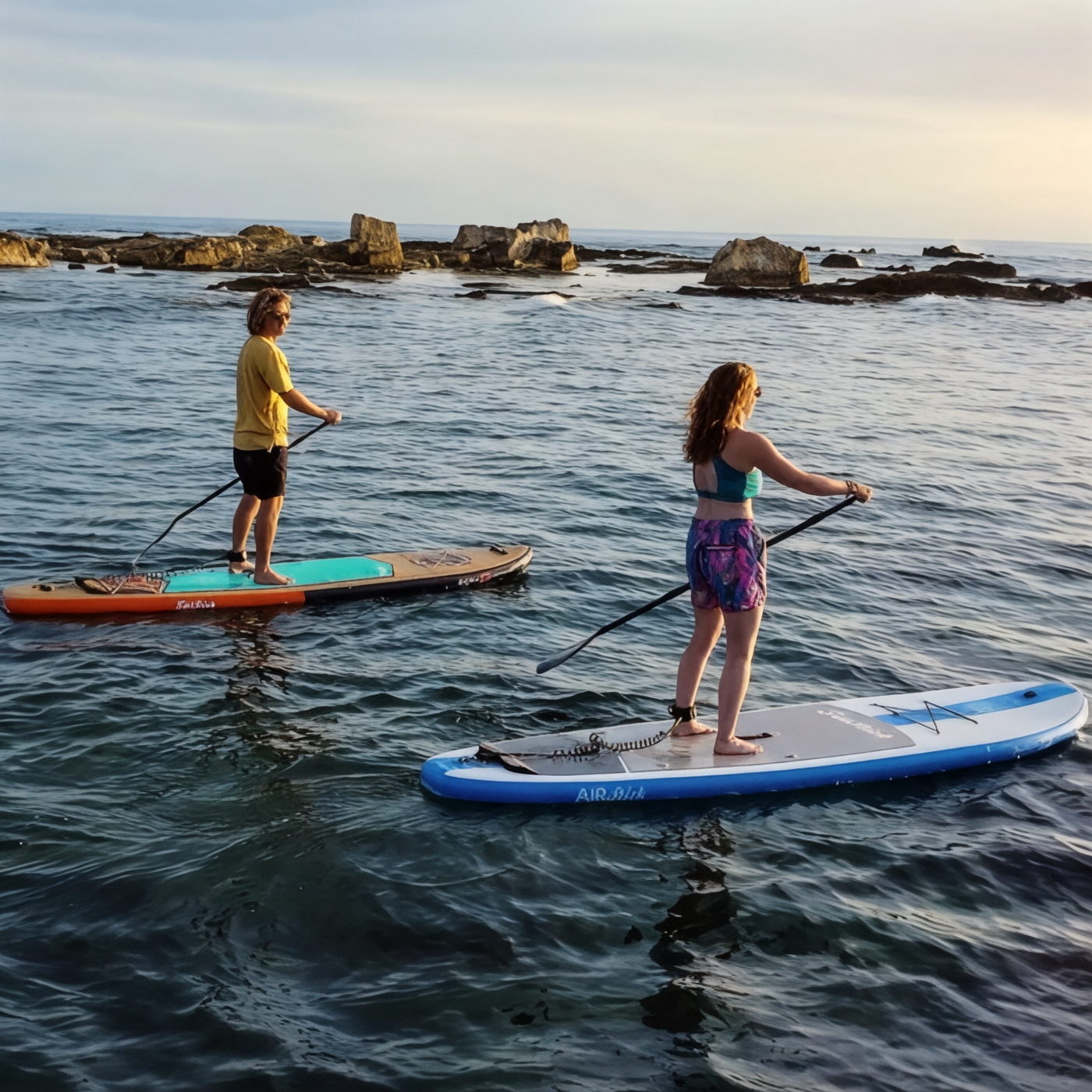 Wooden Menace 11'2 Inflatable Paddle Board | Optional Seat