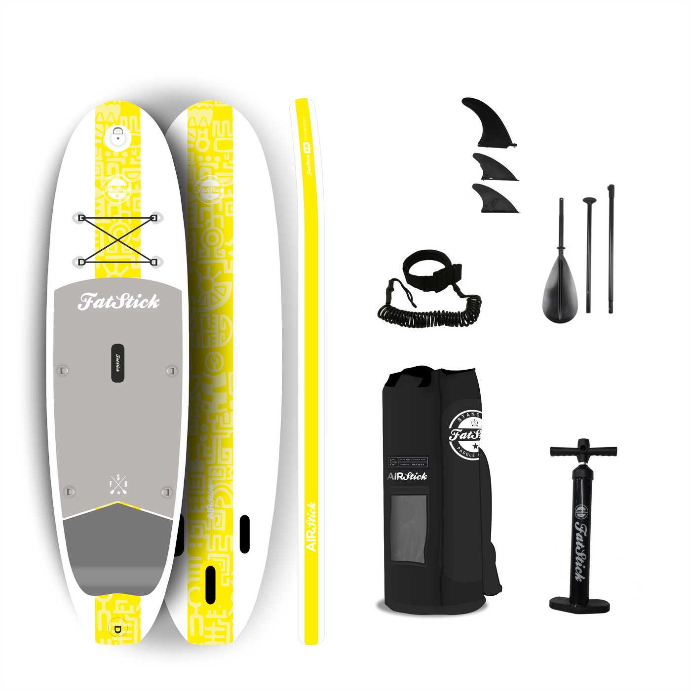 AirStick 10'6 Inflatable Stand Up Paddle Board | Optional Seat