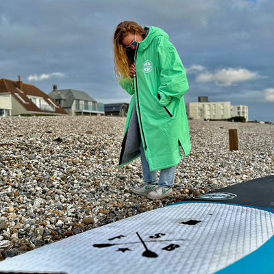 FatStick Changing Robe | Change Robe And Wave Fish Surf Sup | Paddle Board | Dryrobe