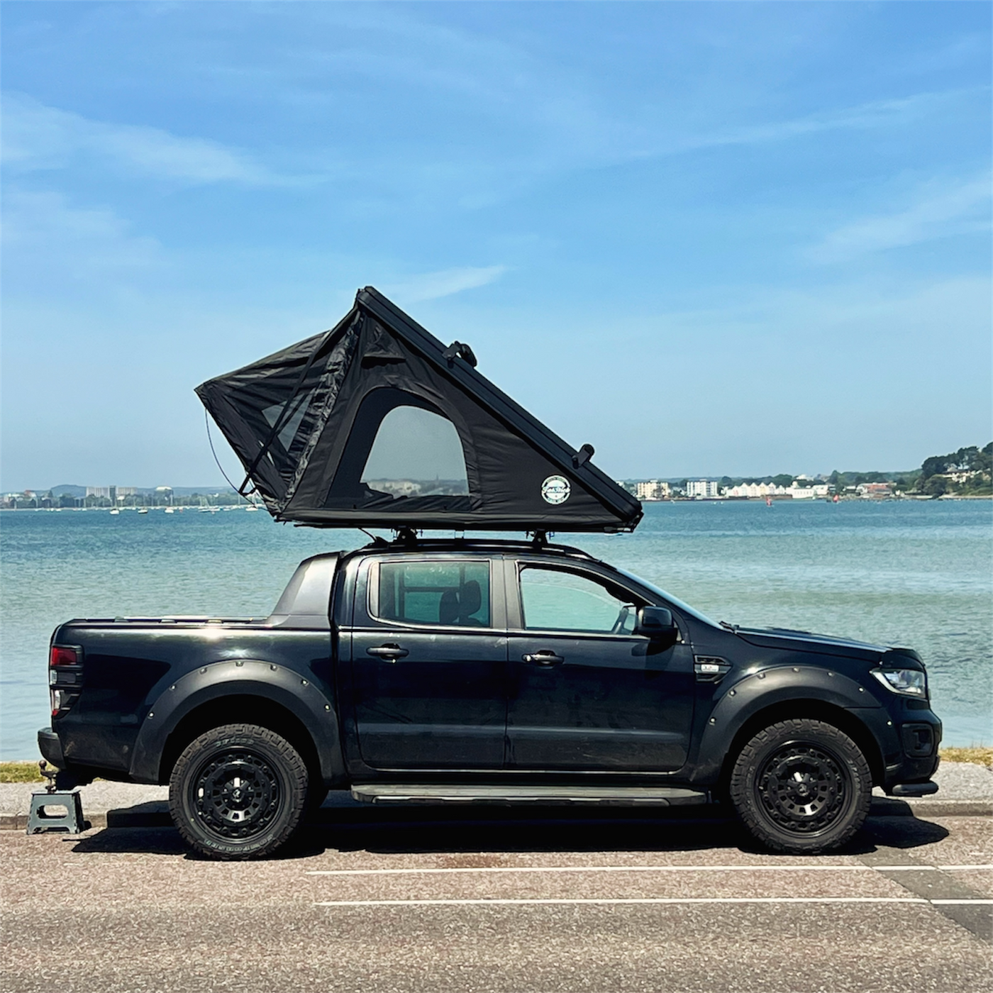 pop up tent on top of car Fatstick Car Van Roof Top Tent | Clam Sell | Pop Up | Tent Box | W Lad