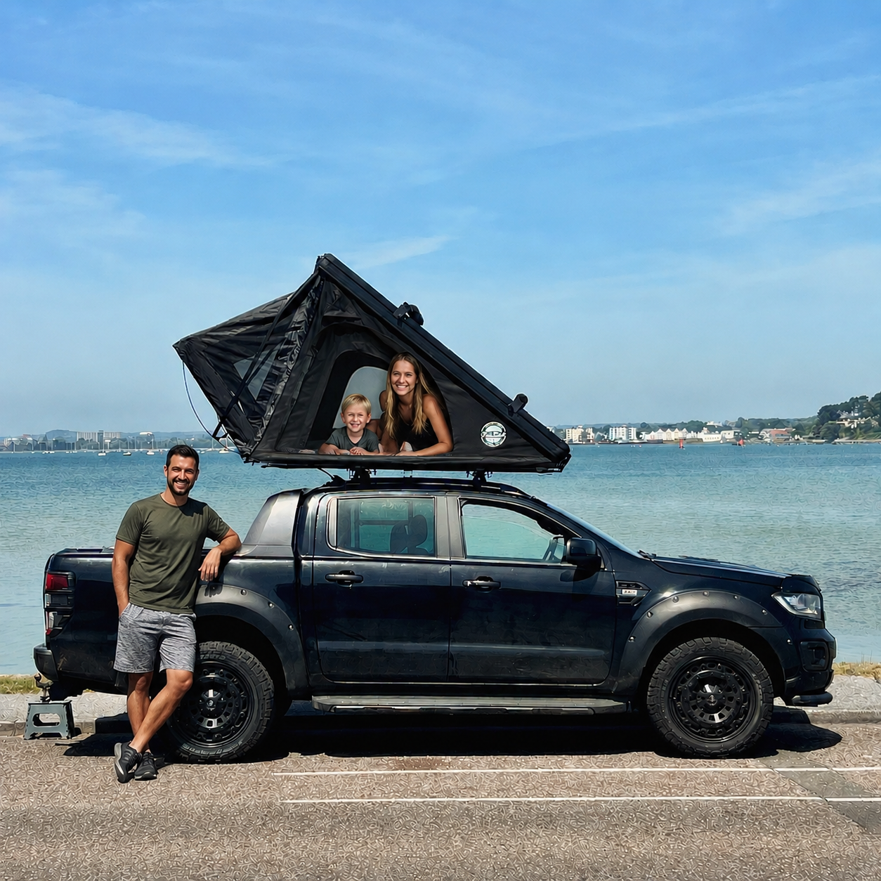 clam pop up tents Fatstick Car Van Roof Top Tent | Clam Sell | Pop Up | Tent Box | W Lad