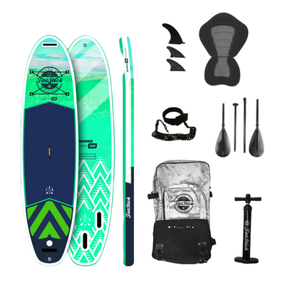 Pure Art 10'6 Inflatable Stand Up Paddle Board SUP Package