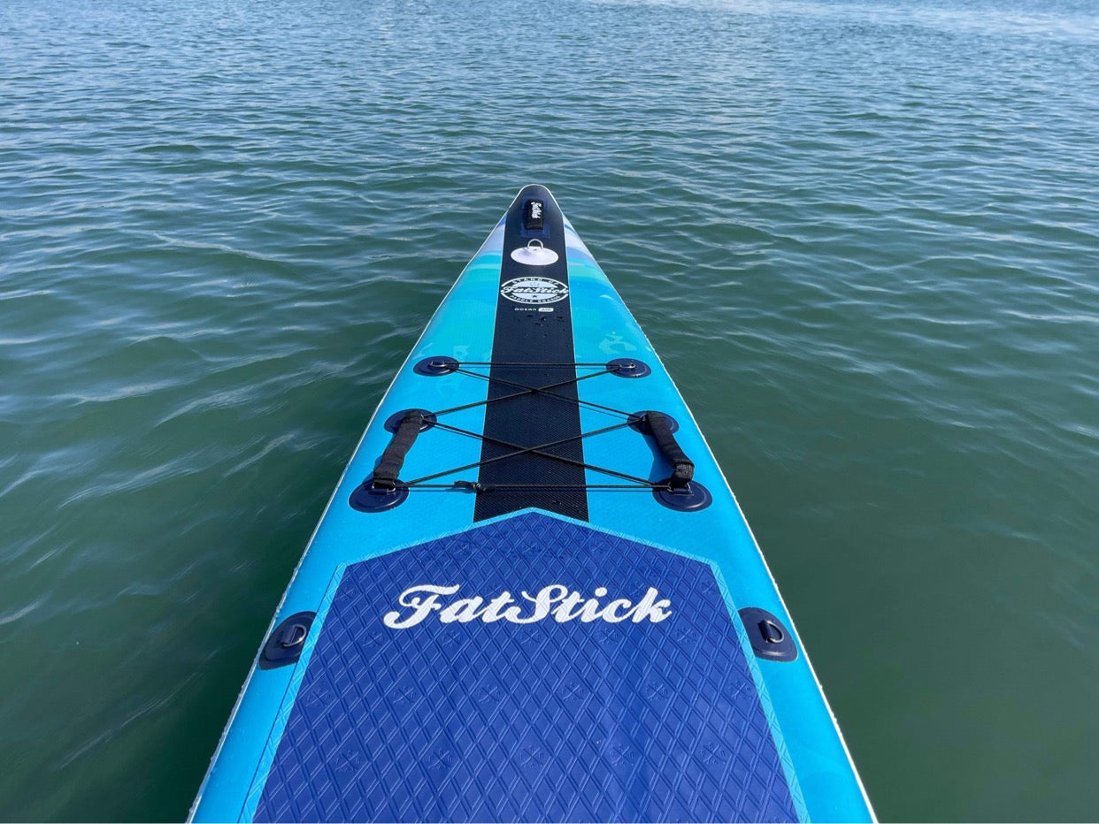 14ft Carbon Race Inflatable Paddle Board Package-SUPs-fatstickboards