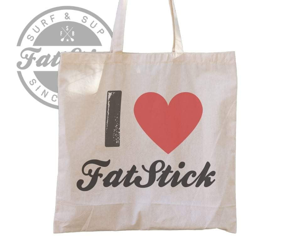 I love Fatstick Tote Bag-fatstickboards