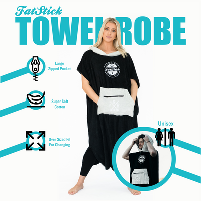 FatStick Towel Changing Robe-Accessories/Bags-fatstickboards